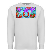 Dove Grey crab and starfish  cup Premium Sweatshirt - BarkalooDesign