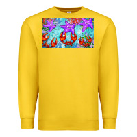 Lemon crab and starfish  cup Premium Sweatshirt - BarkalooDesign
