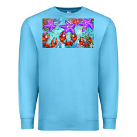Ocean Blue crab and starfish  cup Premium Sweatshirt - BarkalooDesign
