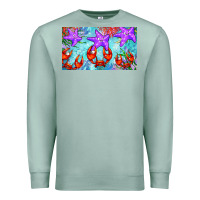 Seafoam crab and starfish  cup Premium Sweatshirt - BarkalooDesign