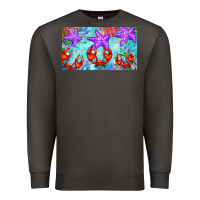 Smoke crab and starfish  cup Premium Sweatshirt - BarkalooDesign