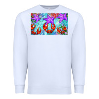 White crab and starfish  cup Premium Sweatshirt - BarkalooDesign