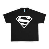 Supergirl White & Pink Shield Urban Heavy Tee | Teevron