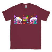 Burgundy summer Classic Tee - TumblerDesignByShophia