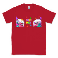 Red summer Classic Tee - TumblerDesignByShophia