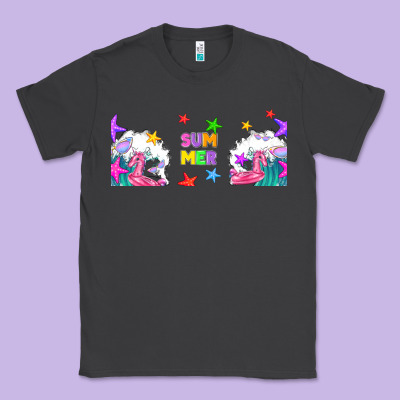 Summer Classic Tee Designed By Tumblerdesignbyshophia