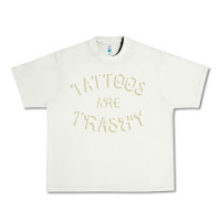 Pistachio Tattoos Are Trashy Funny Sarcastic Tattoo Gift Urban Heavy Tee - longCreatives