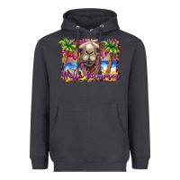 Smoke hello summer camel at the beach Heavyweight Hoodie - BarkalooDesign