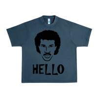 Midnight Navy Lionel Richie  It's Me Urban Heavy Tee - longCreatives