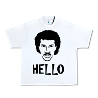 White Lionel Richie  It's Me Urban Heavy Tee - longCreatives