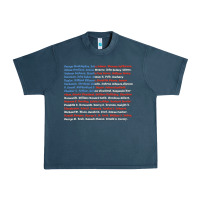 Midnight Navy List of Presidents of the United States, Gift Urban Heavy Tee - longCreatives