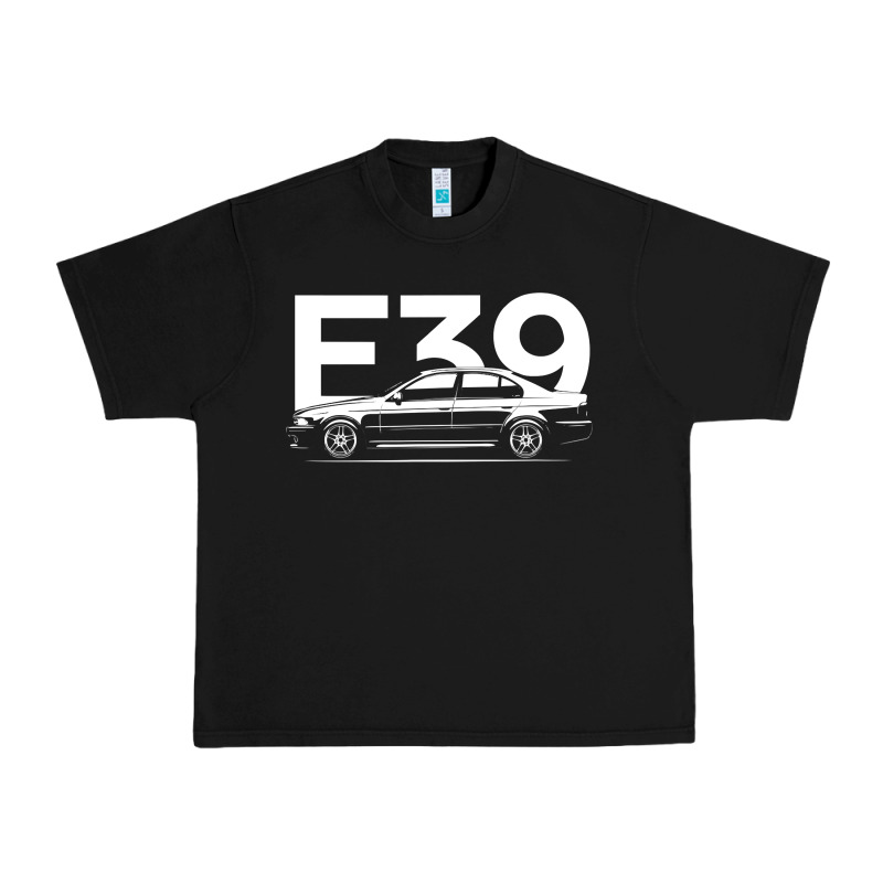 E39 5 Series  Car Silhouette Urban Heavy Tee by longCreatives | Teevron