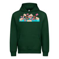 Forest Green love and love letters Urban Hoodie - AdoDesignShop