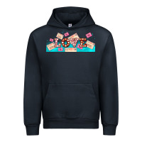Navy love and love letters Urban Hoodie - AdoDesignShop