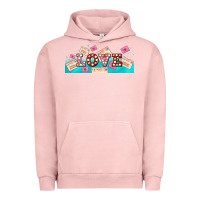 Pigment Salmon love and love letters Urban Hoodie - AdoDesignShop