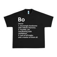 Black BO Definition Personalized Name Funny Birthday Gift Idea Urban Heavy Tee - longCreatives