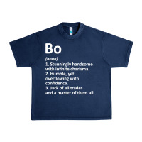 Navy BO Definition Personalized Name Funny Birthday Gift Idea Urban Heavy Tee - longCreatives