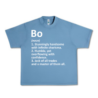 Pebble Blue BO Definition Personalized Name Funny Birthday Gift Idea Urban Heavy Tee - longCreatives