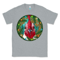 Heather Grey Roaster Head Christmas Classic Tee - RanaPortraitStore