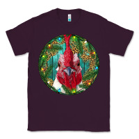 Plum Roaster Head Christmas Classic Tee - RanaPortraitStore