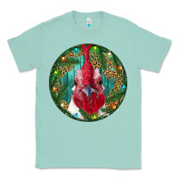 Seafoam Roaster Head Christmas Classic Tee - RanaPortraitStore