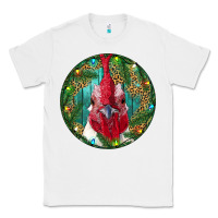White Roaster Head Christmas Classic Tee - RanaPortraitStore