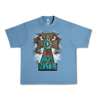 Pebble Blue cross1 Urban Heavy Tee - RanaPortraitStore