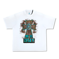White cross1 Urban Heavy Tee - RanaPortraitStore