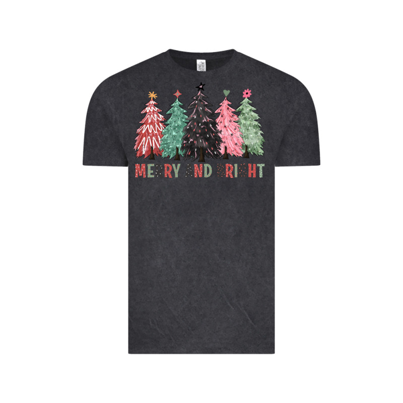Merry And Bright Vintage Tee by CowGirlArtShop | Teevron