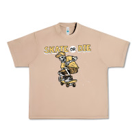 Burro skate or die funny skeleton skating skater halloween costume Urban Heavy Tee - longCreatives
