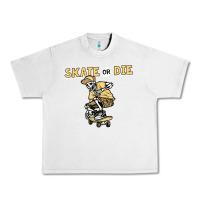 Lunar Rock skate or die funny skeleton skating skater halloween costume Urban Heavy Tee - longCreatives