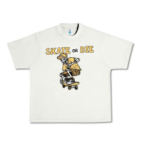 Pistachio skate or die funny skeleton skating skater halloween costume Urban Heavy Tee - longCreatives