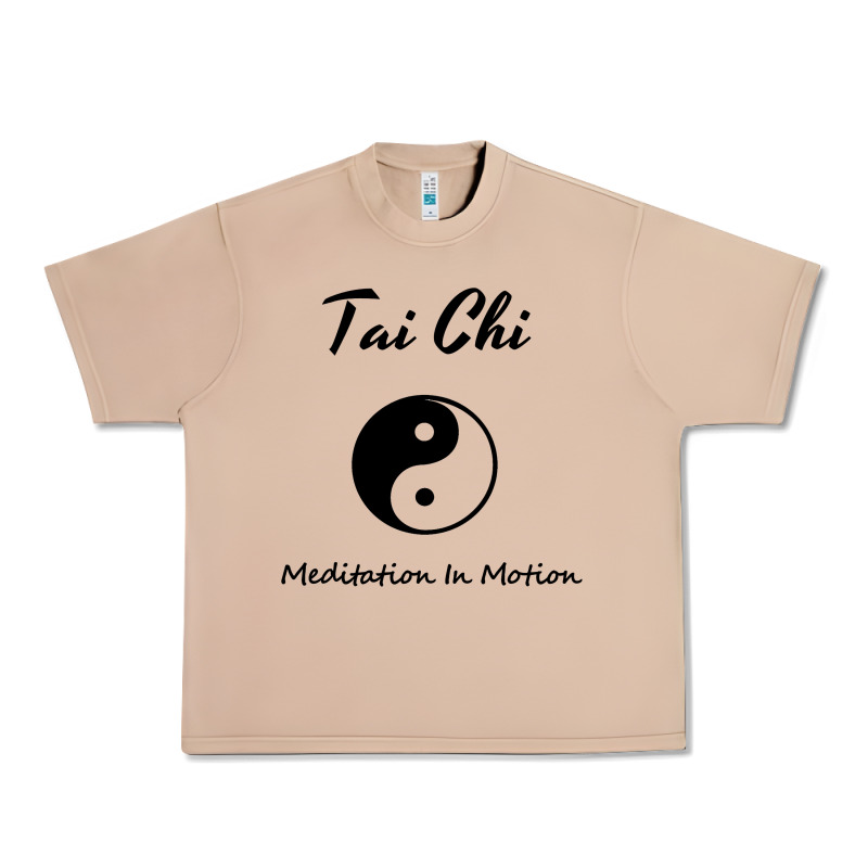 Tai Chi T, Meditation In Motion, Martial Arts Gift Urban Heavy Tee by longCreatives | Teevron