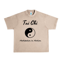 French Oak Tai Chi T, Meditation In Motion, Martial Arts Gift Urban Heavy Tee - longCreatives