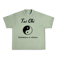 Oil Green Tai Chi T, Meditation In Motion, Martial Arts Gift Urban Heavy Tee - longCreatives