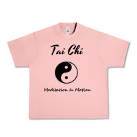 Salmon Tai Chi T, Meditation In Motion, Martial Arts Gift Urban Heavy Tee - longCreatives