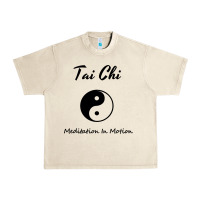 Sandshell Tai Chi T, Meditation In Motion, Martial Arts Gift Urban Heavy Tee - longCreatives