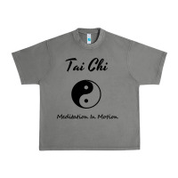 Tornado Tai Chi T, Meditation In Motion, Martial Arts Gift Urban Heavy Tee - longCreatives