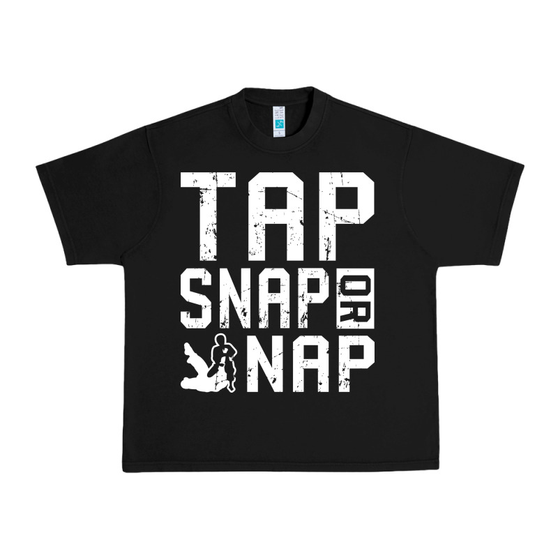 Tap Snap Or Nap Jiu Jitsu Hoodie Brazilian Bjj Gifts Urban Heavy Tee by longCreatives | Teevron