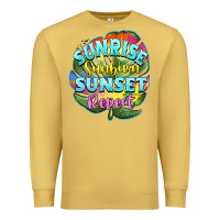 Antique Gold sunrise sunburn sunset repeat Premium Sweatshirt - BarkalooDesign