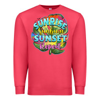 Cardinal sunrise sunburn sunset repeat Premium Sweatshirt - BarkalooDesign