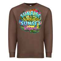 Chestnut sunrise sunburn sunset repeat Premium Sweatshirt - BarkalooDesign