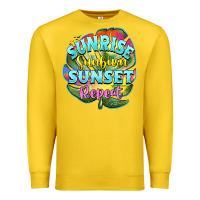 Lemon sunrise sunburn sunset repeat Premium Sweatshirt - BarkalooDesign