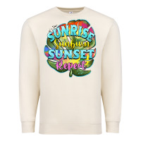 Sandshell sunrise sunburn sunset repeat Premium Sweatshirt - BarkalooDesign