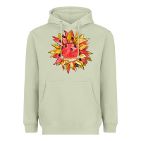 Matcha watermelon sunflower Heavyweight Hoodie - BarkalooDesign