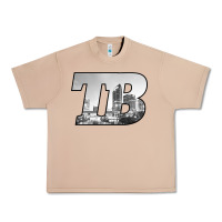 Burro TB Tampa Bay City Skyline of Tampa Bay, Florida Urban Heavy Tee - longCreatives