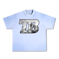 Grape Ice TB Tampa Bay City Skyline of Tampa Bay, Florida Urban Heavy Tee - longCreatives