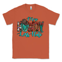 Copper Western More Howdy Less Hate Cowboy Hat Gemstone Classic Tee - HowdyJamesFarm