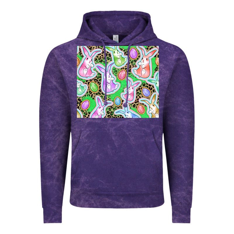 Easter Bunny And Egg Vintage Hoodie by CowGirlArtShop | Teevron