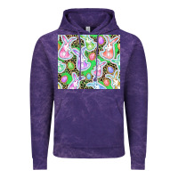 Cloud Purple Easter bunny and egg Vintage Hoodie - CowGirlArtShop